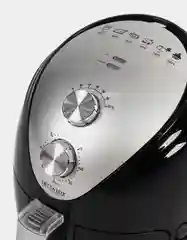 Черный аэрогриль электрический Delta Lux DE-6101