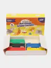 Пластилин детский , 6 цветов, 60 г