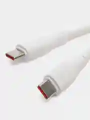 Кабель type c, кабель тайпси Hoco X93 мощностью 240 Вт от Type-c до Type-c (L=1 м) - Белый