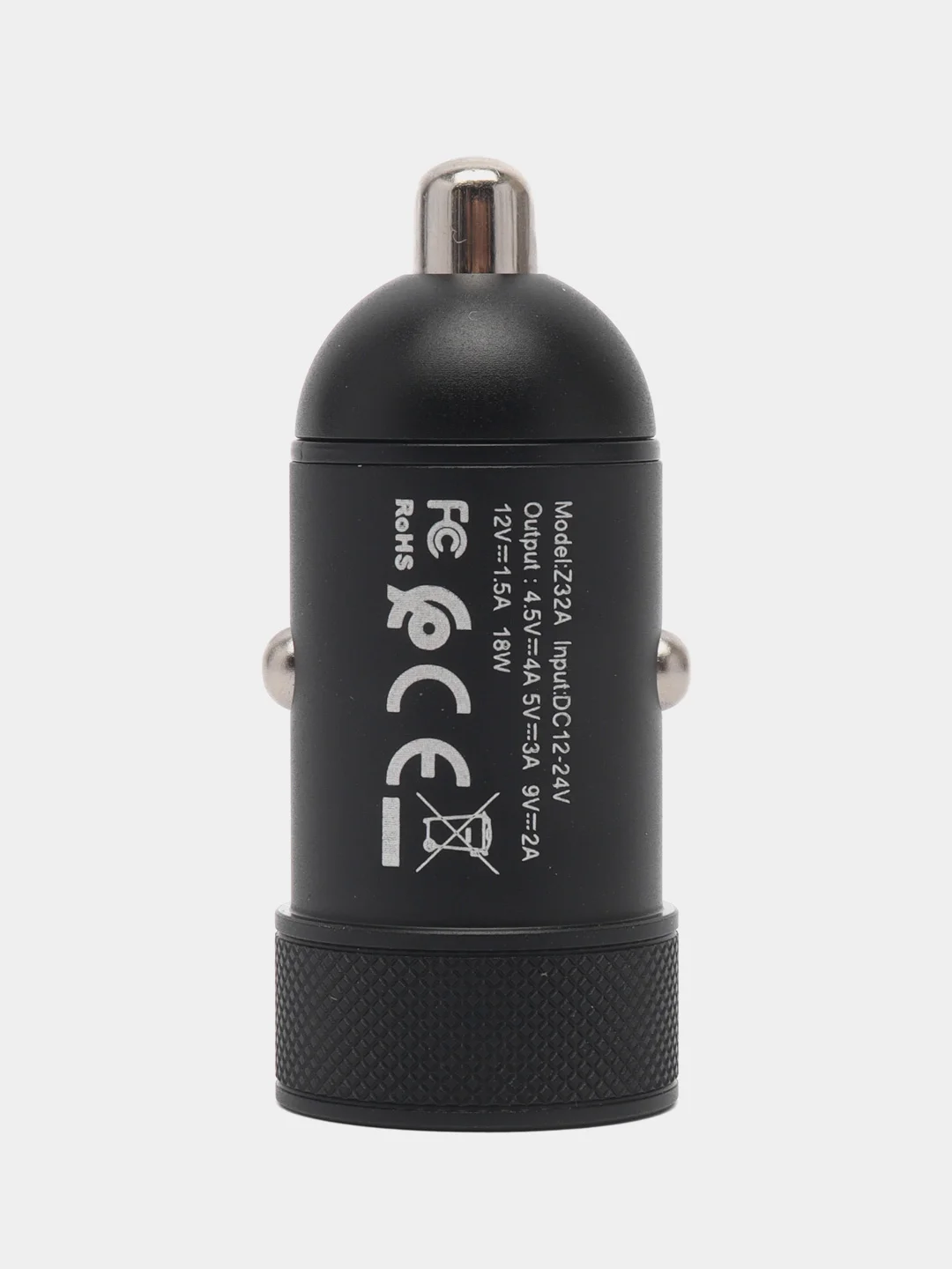 Автомобильное зарядное устройство hoco Z32A Flash power, черный