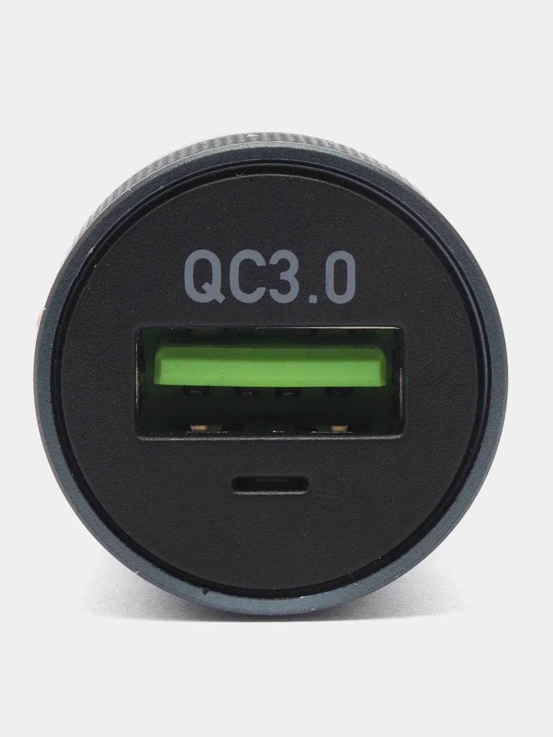 Автомобильное зарядное устройство hoco Z32 Speed Up с одним портом QC3.0, металлическое
