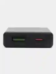 Сетевой адаптер ЗУ Hoco N38 Delgado dual port PD20W+QC3.0, USB-A, Type-C, черный