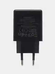 Сетевой адаптер ЗУ Hoco N38 Delgado dual port PD20W+QC3.0, USB-A, Type-C, черный