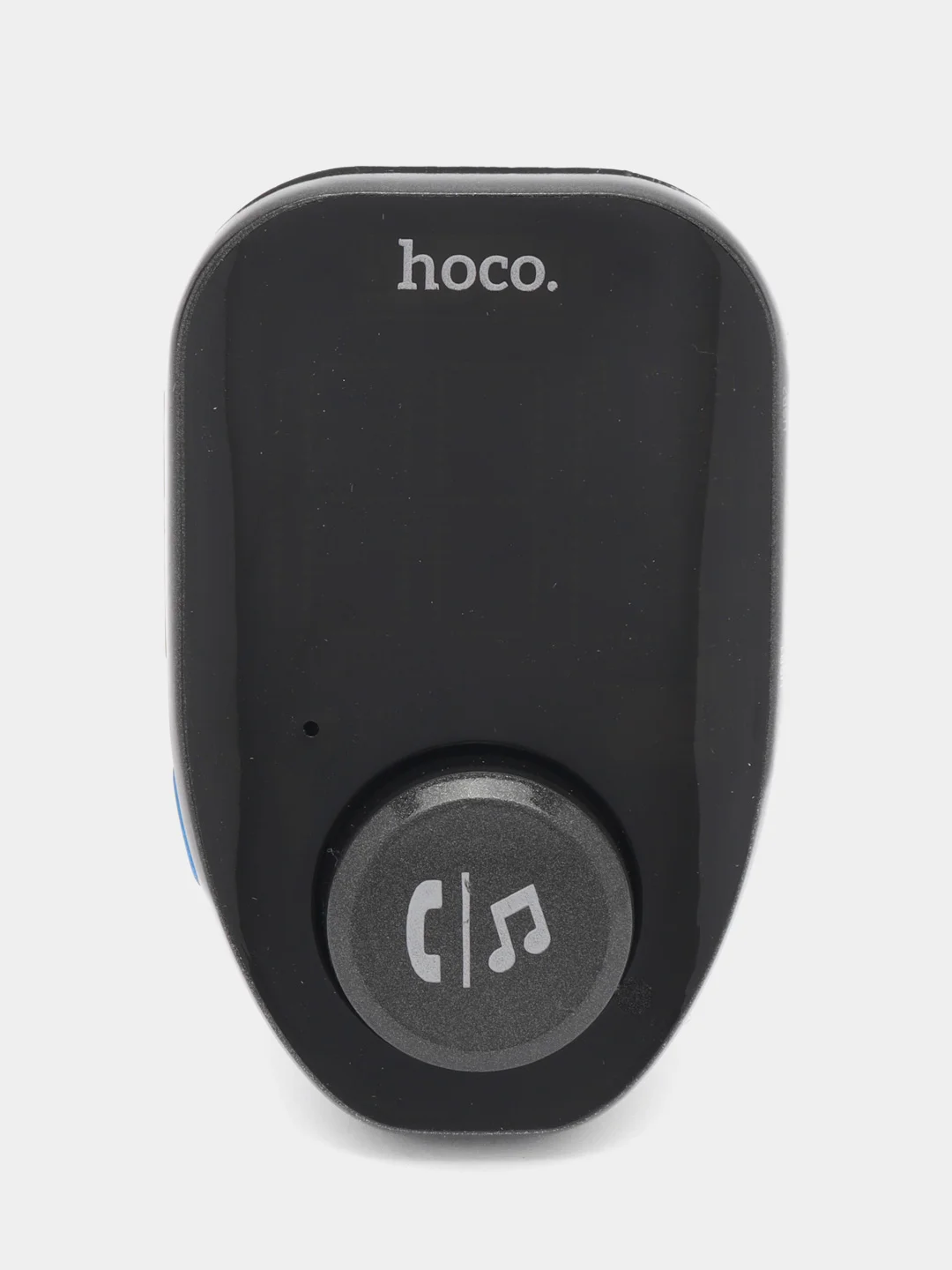 Автомобильное ЗУ Hoco E45 Happy route, USB-А, с беспроводным FM трансмиттером, чёрный