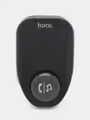 Автомобильное ЗУ Hoco E45 Happy route, USB-А, с беспроводным FM трансмиттером, чёрный