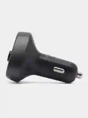 Автомобильное зарядное устройство с FM-трансмиттером 2xUSB+Type-C Hoco E51 Road Treasure