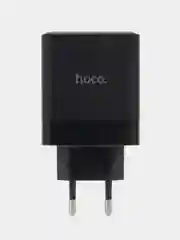 Сетевой адаптер четырехпортовый Hoco C127A PD45W(1C3A), ЕС, черный