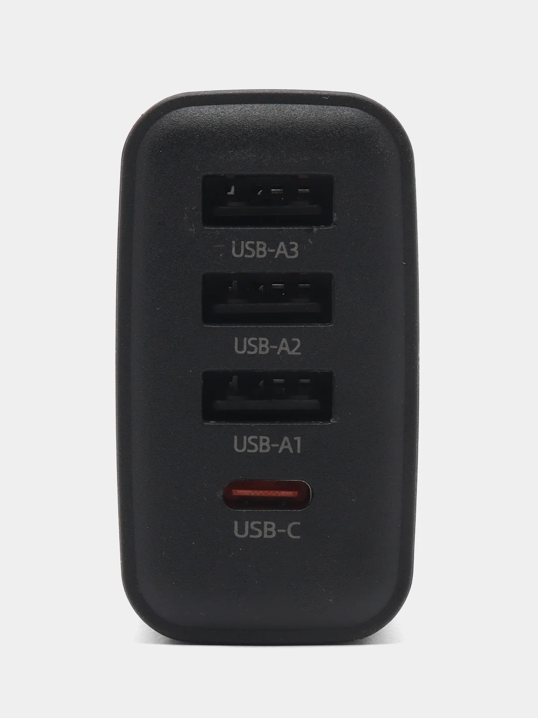 Сетевой адаптер четырехпортовый Hoco C127A PD45W(1C3A), ЕС, черный