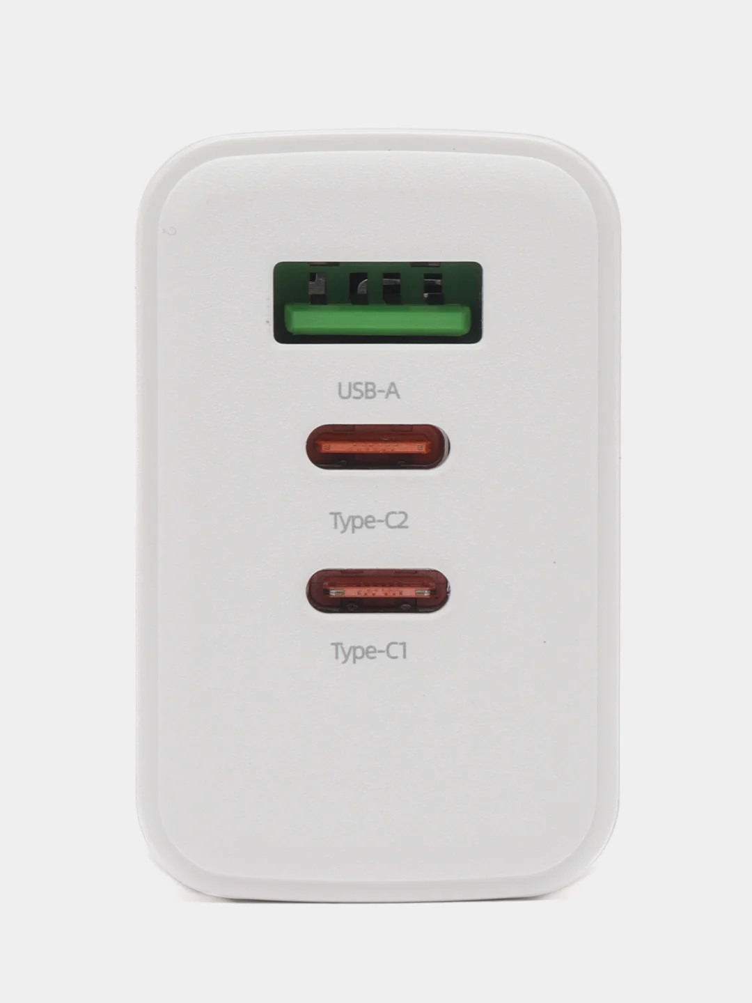 Сетевое зарядное устройство Hoco C126A 1x USB Type A, 2xUSB Type-C 3.1 А белый