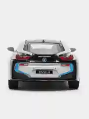 Серебряный машинка металлическая BMW i8 BKT5379DA 1:36 /Kinsmart/
