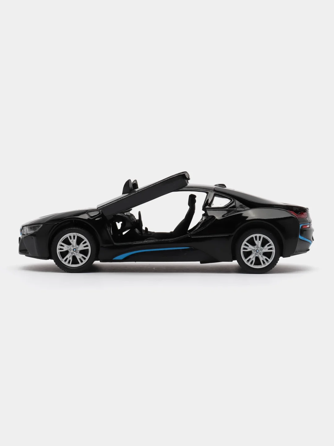 Черный машинка металлическая BMW i8 BKT5379DA 1:36 /Kinsmart/