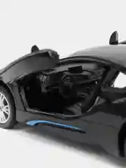 Черный машинка металлическая BMW i8 BKT5379DA 1:36 /Kinsmart/