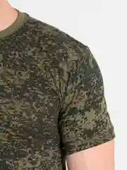 Зелёный хаки 100% Хлопок. Камуфляжная футболка, армейская, военная, военный камуфляж