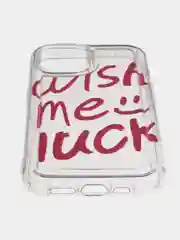 Багровый чехол на iPhone 7/8 Plus/X/XS/XR/11/12/13/14 Pro Max/15 Pro (Айфон Про Макс), прозрачный