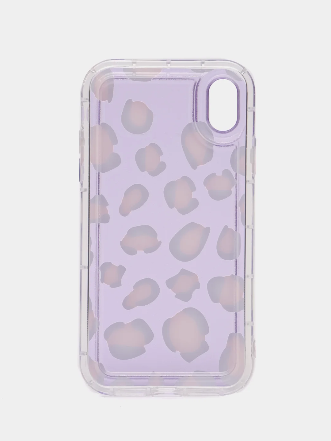Бежевый чехол на iPhone 7/8 Plus/X/XS/XR/11/12/13/14 Pro Max/15 Pro (Айфон Про Макс), прозрачный