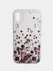 Бирюзовый чехол на iPhone 7/8 Plus/X/XS/XR/11/12/13/14 Pro Max/15 Pro (Айфон Про Макс), прозрачный