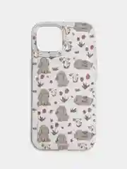 Горчичный чехол на iPhone 7/8 Plus/X/XS/XR/11/12/13/14 Pro Max/15 Pro (Айфон Про Макс), прозрачный