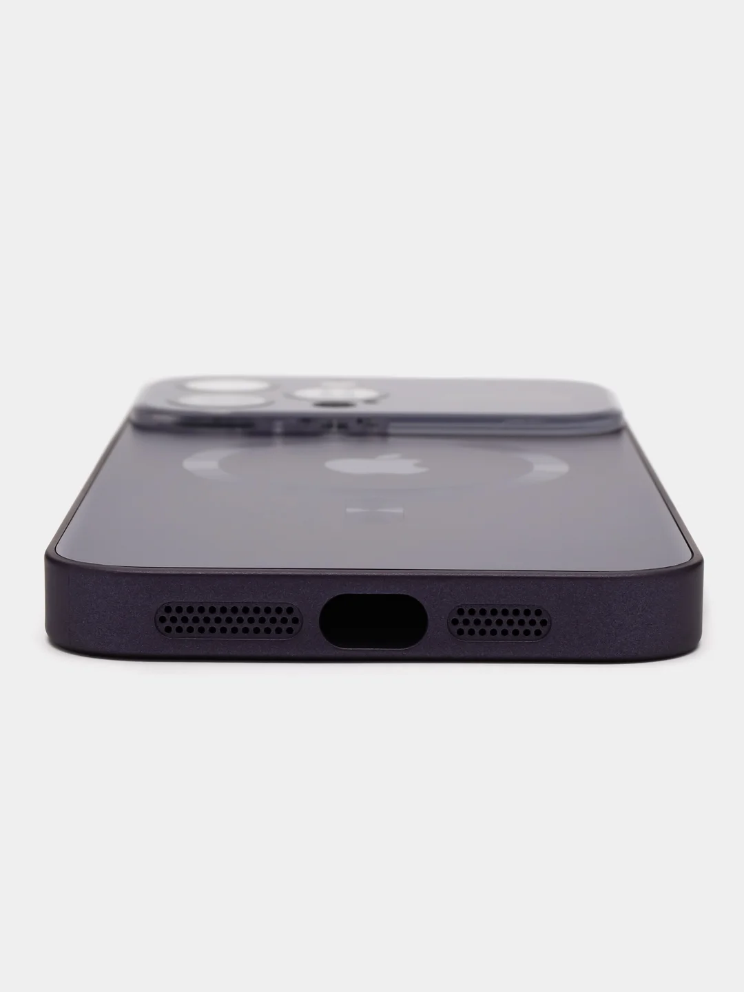 Серебряный чехол Iphone 14 15 pro max magSafe