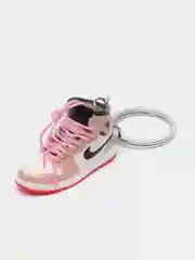 Бежевый брелок-игрушка "Кроссовок Nike" для ключей, сумки, рюкзака