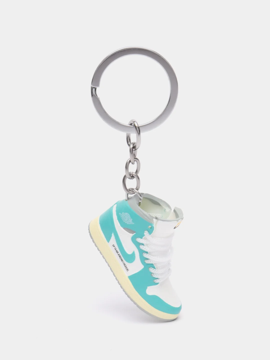 Бирюзовый брелок-игрушка "Кроссовок Nike" для ключей, сумки, рюкзака