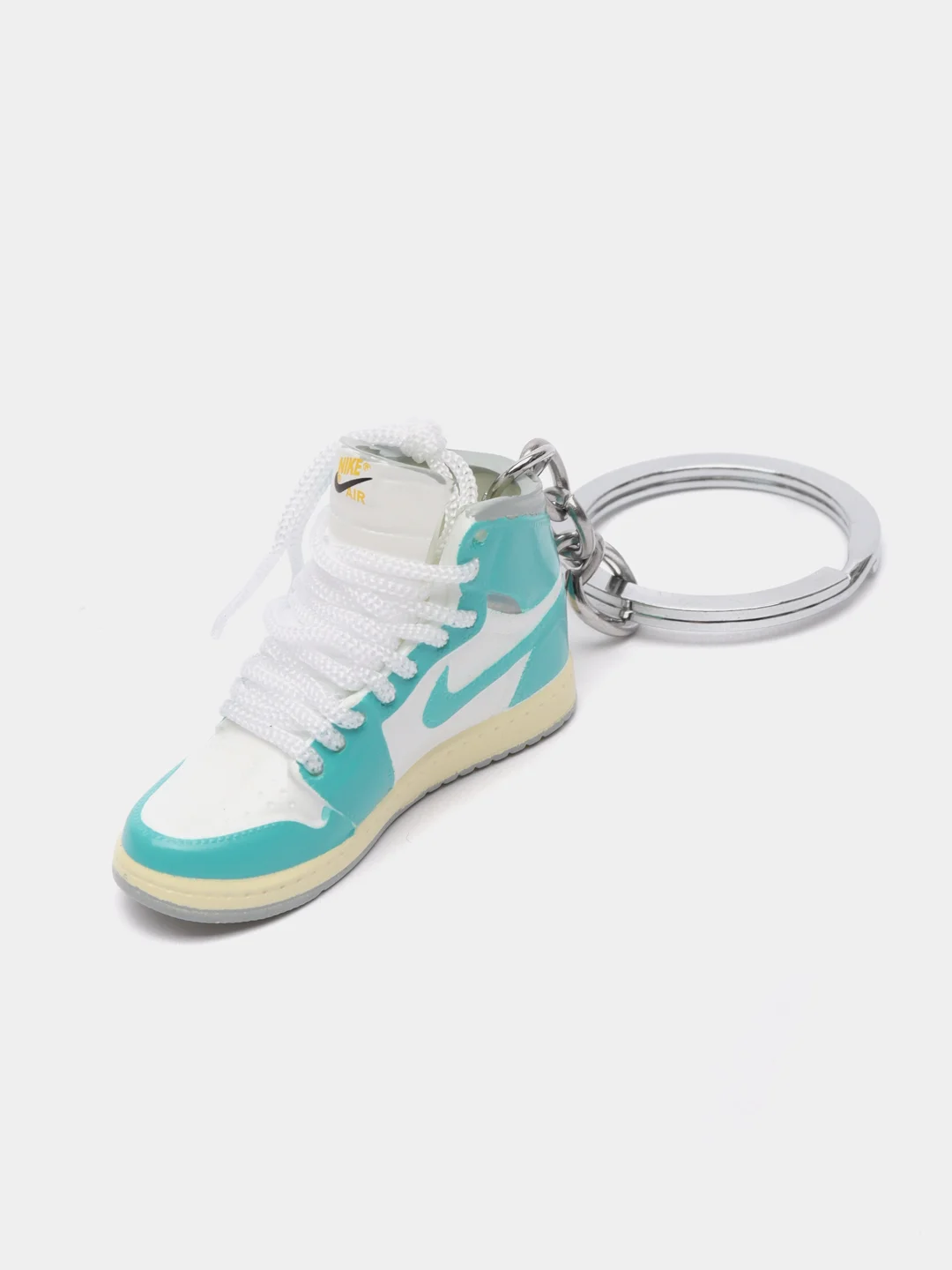 Бирюзовый брелок-игрушка "Кроссовок Nike" для ключей, сумки, рюкзака