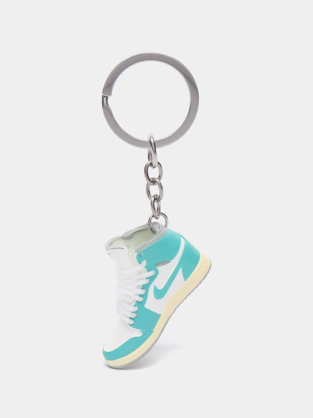 Бирюзовый брелок-игрушка "Кроссовок Nike" для ключей, сумки, рюкзака