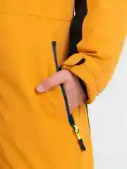 Горчичный комбинезон, зима