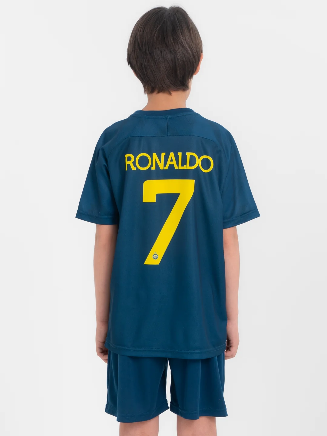 Молочный детский комплект футбольной формы Messi, Neymar, Cristiano Ronaldo, HAALAND, Benzema