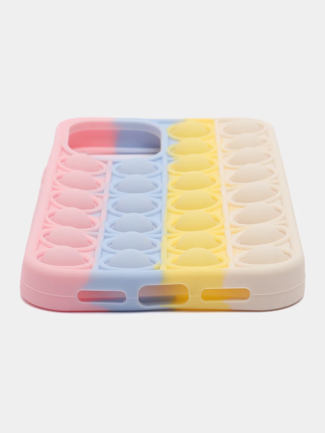 Чехол POP IT, для iPhone 12/12 Pro, силиконовый, разноцветный