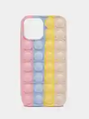 Чехол POP IT, для iPhone 12/12 Pro, силиконовый, разноцветный