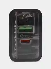 Кабель type c, кабель тайпси Hoco N34 dual-port PD20W+QC3.0(Type-C to Type-C)