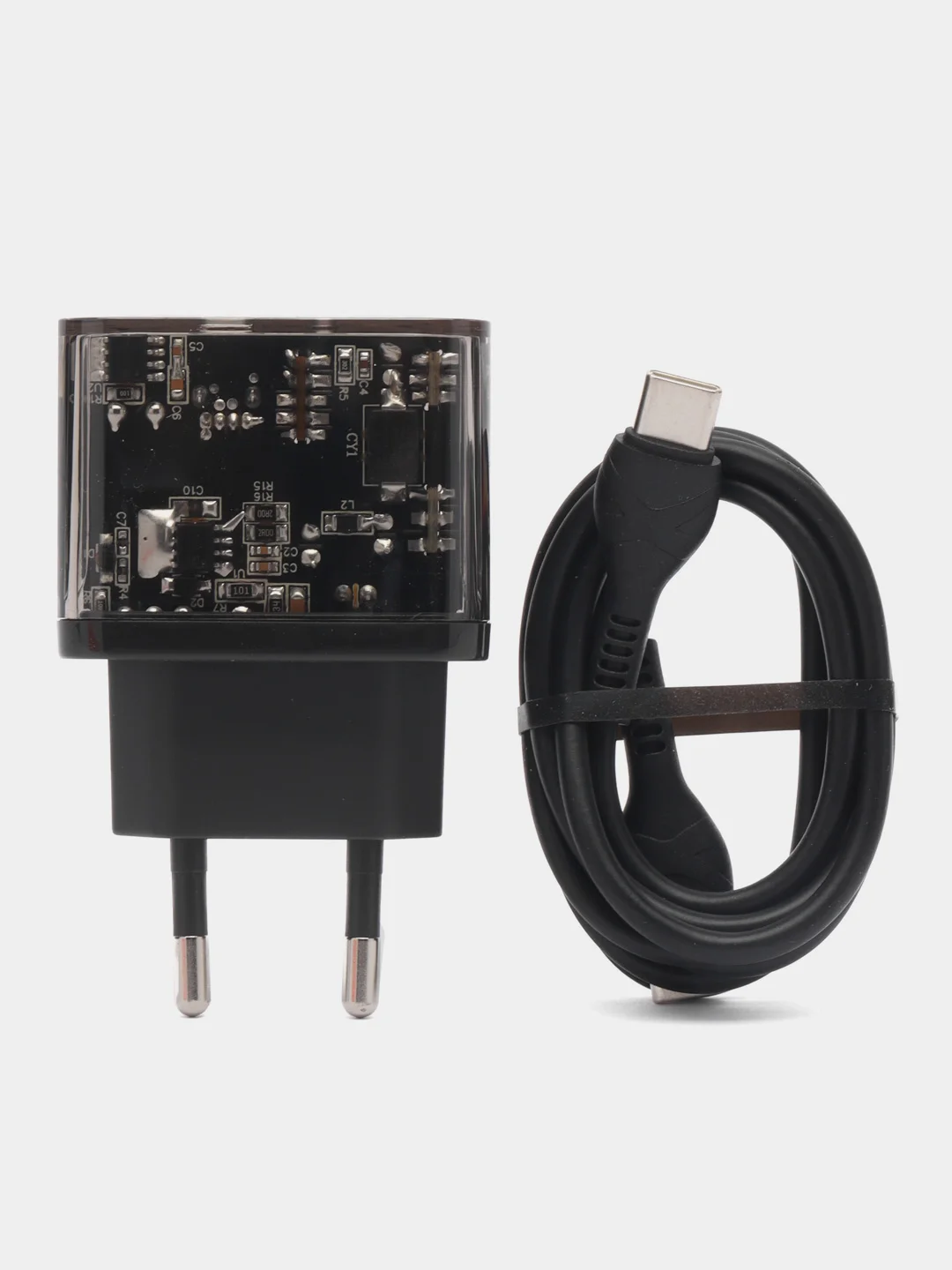 Кабель type c, кабель тайпси Hoco N34 dual-port PD20W+QC3.0(Type-C to Type-C)