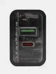 Кабель зарядный для айфона lightning для iphone Hoco N34 PD20W+QC3.0 Прозрачный