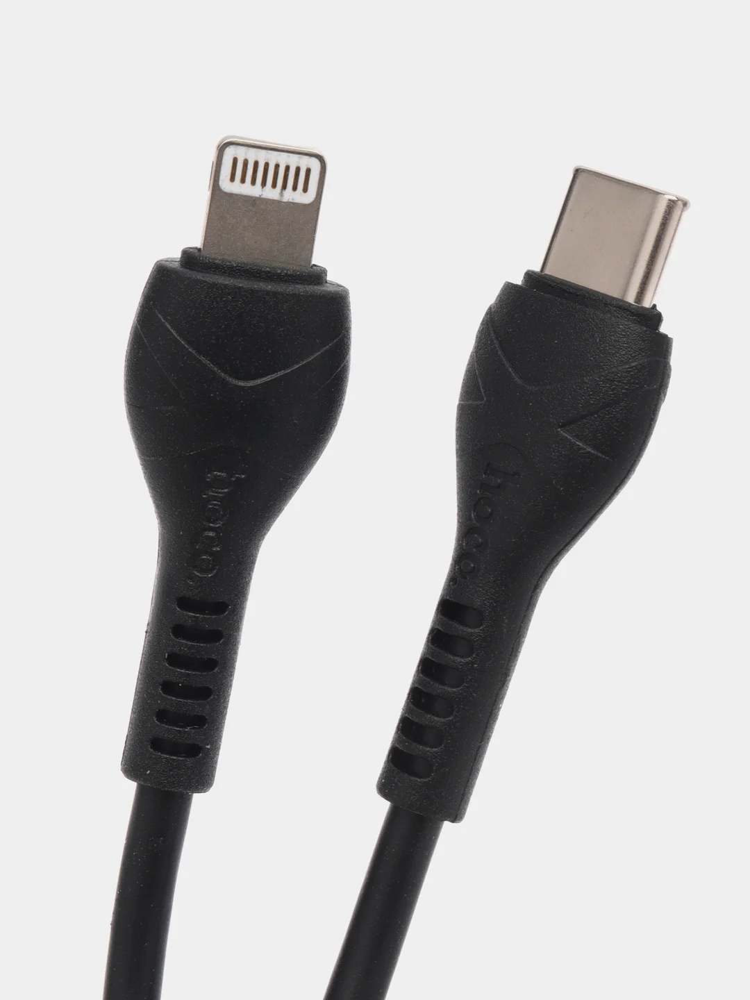Кабель зарядный для айфона lightning для iphone Hoco N34 PD20W+QC3.0 Прозрачный