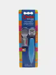 Лазурный скребок для ног 3 в 1