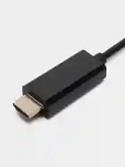 Белый кабель TYPE C-HDMI для подключения ноутбука, смартфона или планшета к ТВ, 1.8 метра