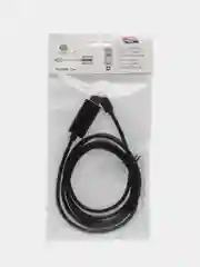 Белый кабель TYPE C-HDMI для подключения ноутбука, смартфона или планшета к ТВ, 1.8 метра