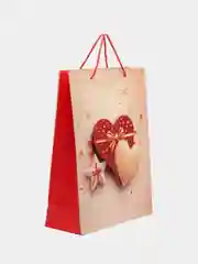Коралловый меланж пакетподарочный 31*40*12см RQ-895-L