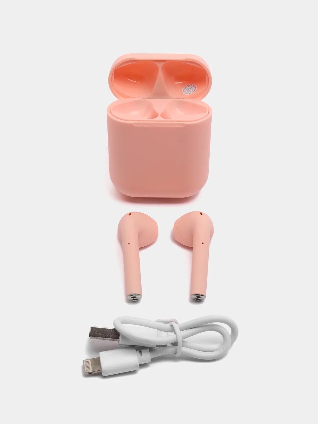 Розовый беспроводные наушники InPods 12 Bluetooth