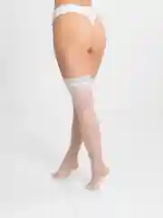 Чулки женские кружевные, нейлоновые