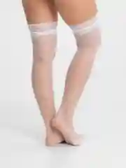 Чулки женские кружевные, нейлоновые