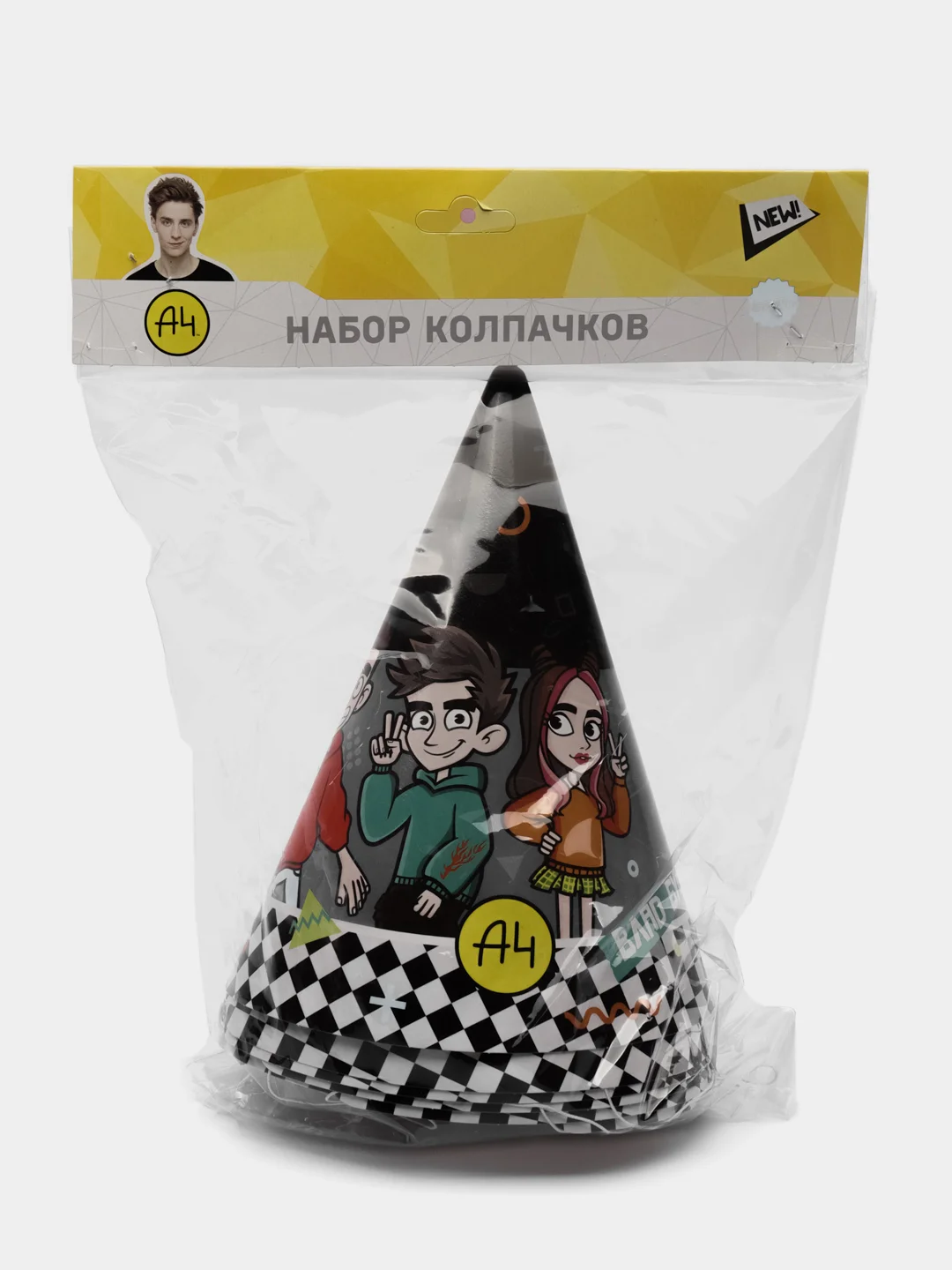 Влад А4. Набор колпачков, 6 шт