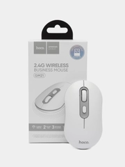 HOCO PREMIUM Мышь Hoco GM21 Platinum 2.4G business wireless mouse - White gray