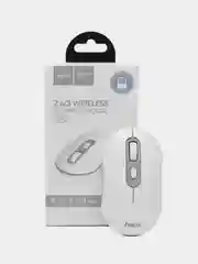 HOCO PREMIUM Мышь Hoco GM21 Platinum 2.4G business wireless mouse - White gray