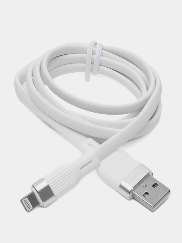 Кабель зарядный для айфона lightning для iphone Hoco U72 Forest Silicone, 2.4А, Lightning