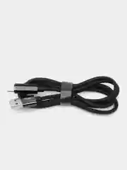 Кабель type c, кабель тайпси  Hoco U125 Benefit 5A  быстрая зарядка - Black