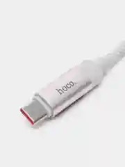 Кабель type c, кабель тайпси Hoco U126 мощностью 100 Вт, Type-C к Type-C быстрая зарядка