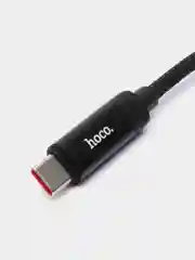 Кабель type c, кабель тайпси  Hoco U126 5A Type-C Кабель для быстрой  зарядки