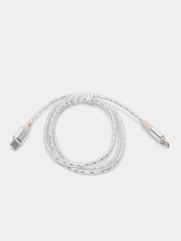 Кабель type c, кабель тайпси Hoco x98 crystal ice, 60 Вт type-c к type-c