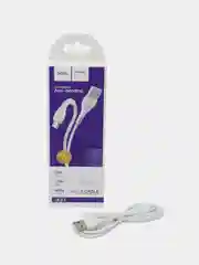 Кабель микро usb, usb кабель для зарядки Hoco X37 Cool power для зарядки белый